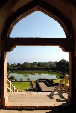 Jahaz Mahal, Mandu, Dhar Bölgesi, Madhya Pradesh, Hindistan 