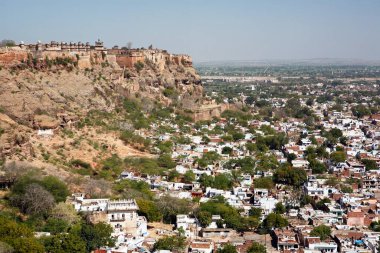 Mimarlık mirası Gwalior Kalesi, Madhya Pradesh, Hindistan