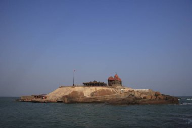 Vivekananda Anıtı Rocky Adası, Kanyakumari, Tamil Nadu, Hindistan