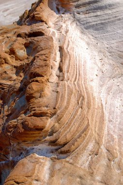 Toprak oluşumu, Virani, Kutch, Gujarat, Hindistan 