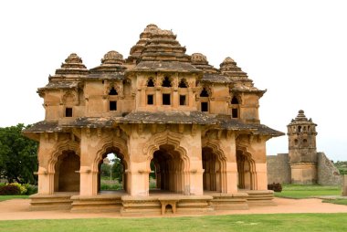 Lotus Mahal Hampi 'de, Karnataka, Hindistan