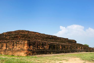 Budist Sitesi, Kapilavastu Piprahawa, Uttar Pradesh, Hindistan 