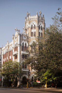 Eski bina Petit bungalov 1898 Petit Library, Bombay Mumbai, Maharashtra, Hindistan