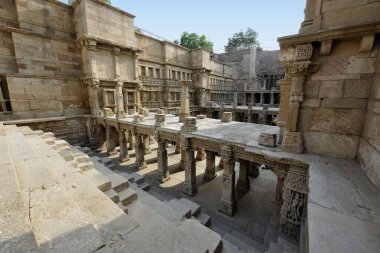 Adım: Rani ki Vav Patan Gujarat Hindistan Asya Haziran 2010