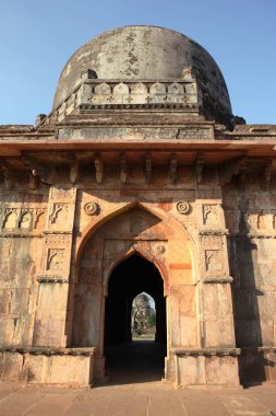 Saray kapısı, Mandu, Dhar, Madhya Pradesh, Hindistan 