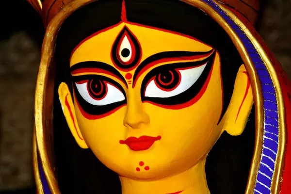 Portrait Goddess Durga — Stock Photo, Image