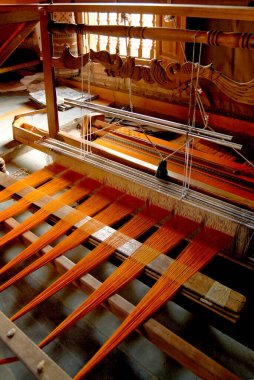 El dokuma, Bhuj, Kutch, Gujarat, Hindistan