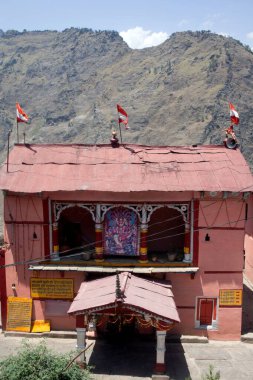 Joshimath 'deki Narsimha tapınağı Uttarakhand Hindistan Asya 
