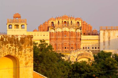 Hawa Mahal, Jaipur, Rajasthan, Hindistan