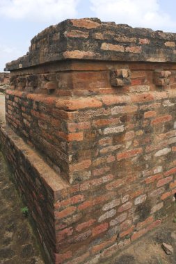 Budist sitesi, Kaushambi Allahabad 'dan 60 km uzakta, Uttar Pradesh, Hindistan 