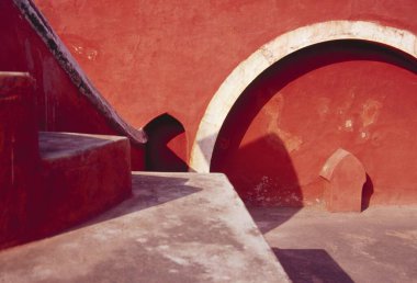 Yeni Delhi, Hindistan 'daki Jantar Mantar astronomik gözlemevleri