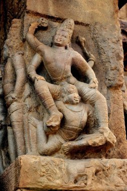 Mallikarjuna Tapınağı Pattadakal Badami Karnataka Hindistan Asya Ekim 2010