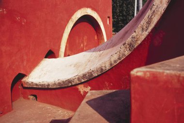 Yeni Delhi, Hindistan 'daki Jantar Mantar astronomik gözlemevleri