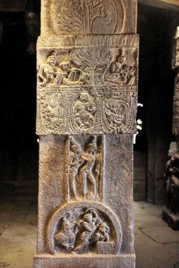 Mallikarjuna Tapınağı Pattadakal Badami Karnataka Hindistan Asya Ekim 2010