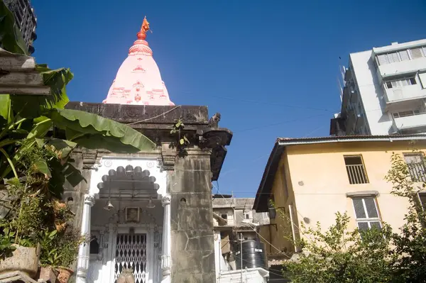 stock image God Shiva Temple at Banganga, Malabar hill, Mumbai Bombay, Maharashtra, India 