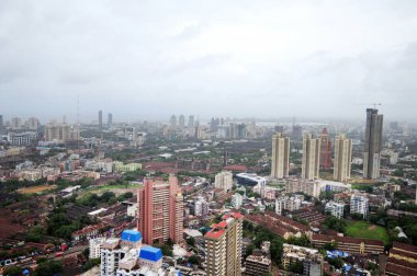 lalbaug, Bombay Mumbai, Maharashtra, Hindistan hava manzarası 