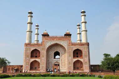 Agra Hindistan 'dan Sikandra