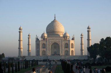 World heritage Taj Mahal , Agra , Uttar Pradesh , India clipart