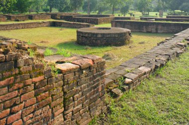 Budist Sitesi, Sravasti, Uttar Pradesh, Hindistan 