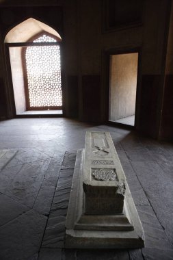 Humayuns mezarlığındaki aile üyeleri odası 1570 'te inşa edildi, Delhi, Hindistan UNESCO Dünya Mirası Alanı