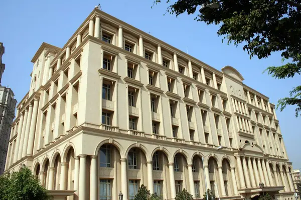 stock image Commercial building , Hiranandani Complex , Powai , Bombay Mumbai , Maharashtra , India