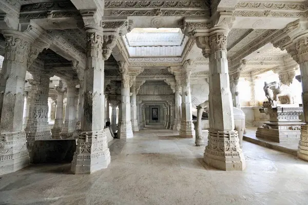 stock image Adinath Jain Temple Ranakpur Rajasthan India Asia June 2010