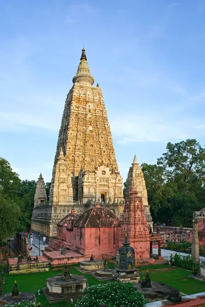 stock image Mahabodhi temple , Bodhgaya , Bihar , India Unesco World Heritage