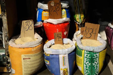 Tahıl dükkanı, mumbai, maharashtra, Hindistan, Asya 