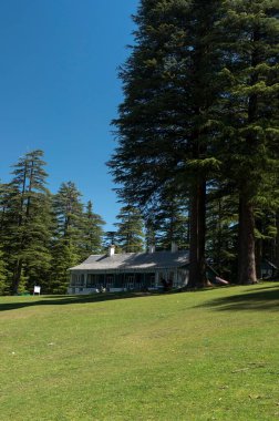 khajjiar Chamba 'da bir tepe istasyonu, himachal pradesh, Hindistan, Asya 