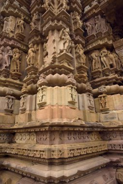 Vamana Tapınağı, Khajuraho, Madhya Pradesh, Hindistan, Asya