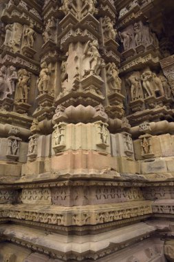 Vamana temple, Khajuraho, Madhya Pradesh, India, Asia clipart