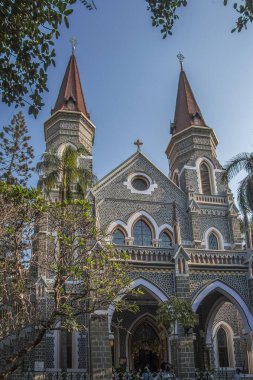 Kutsal Katedral, Wodehouse, colaba, Mumbai, Maharashtra, Hindistan, Asya