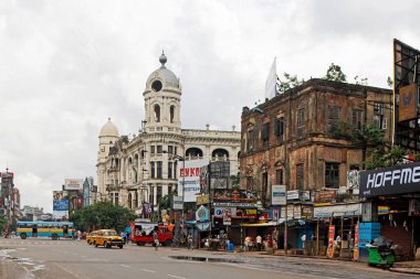 Chowringhee Yolu, Kalküta, Kolkata, Batı Bengal, Hindistan, Asya 