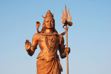 Shivji 'nin büyük idolü, Haridwar, Uttar Pradesh, Hindistan 