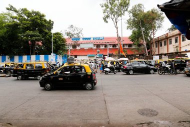 Byculla tren istasyonu, Mumbai, Maharashtra, Hindistan, Asya 