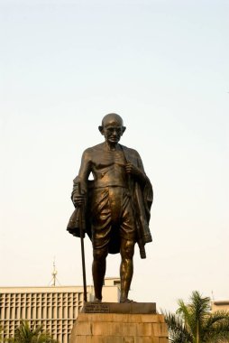 Mahatma Gandhi Heykeli; Bombay Mumbai; Maharashtra; Hindistan