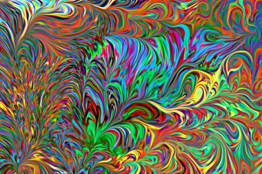 Modern sanat bilgisayarı ve dijital fotoğrafçılık