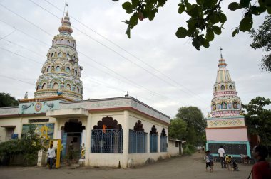 Yadav Baba Tapınağı Ralegaon Siddhi köyü Anna Hazare Maharashtra Hindistan Asya 