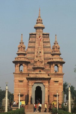 Mulagandha Kuti Vihar, Sarnath, Varanasi, Uttar Pradesh, Hindistan, Asya 