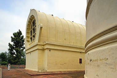 Lord Buddhas nirwan stupa, Mahaparinirvan tapınağı, Kushi Nagar, Uttar Pradesh, Hindistan 