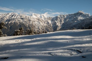 Karda Tungnath Chaukhamba rotası, Uttarakhand, Hindistan, Asya
