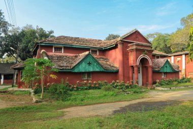 İnşaat, bastar, Chhattisgarh, Hindistan 