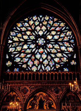 Saint Chapelle; Paris; Fransa