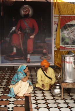 Sachkhand Gurudwarasaheb Gurudwara sahib at Nanded, Maharashtra, India  clipart