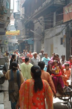 Şerit manzarası, Amritsar, Punjab, Hindistan 