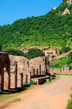 Harabe kale, Bhangarh, Rajasthan, Hindistan
