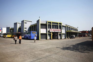 Devlet toplu taşımacılığı; K.S.R.T.C. Ernakulam; Kerala; Hindistan