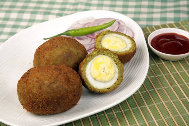 Vejetaryen olmayan Gıda Konsepti, Keema Mince İskoç Topları