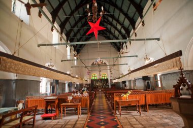 Aziz Francis Kilisesi Vasco da Gama, Cochin Kochi, Kerala, Hindistan 