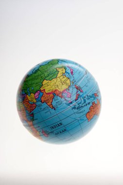 Asya 'yı gösteren dünya çapında